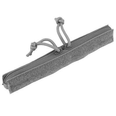 Tactical Crye AVS Drop-in Admin Zipper MBAV Hunting Vest YKK Structured Opening Airsoft Plate Carrier Pocket Add-on Accessories Grey