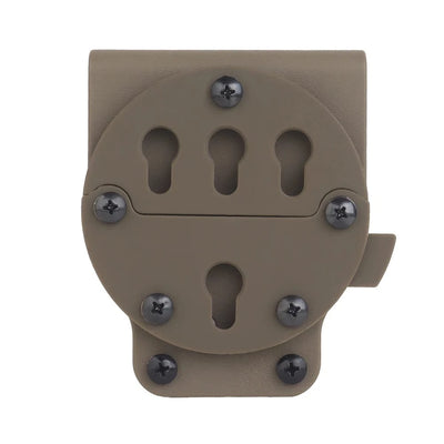 Tactical G-CODE Adapter Hunting Battle Belt Mount Base Adjustable Quick Release Shooting Airsoft Holster Magazine Pouch Gear GB-ACC-14 TAN