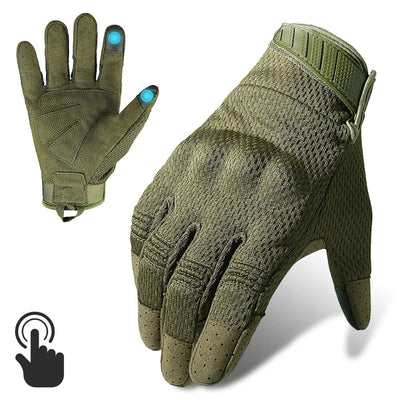 Tactical Gloves Men Touch Screen Cycling Gloves Sports Outdoor Motorcycle Riding Bike Running Paintball Gloves