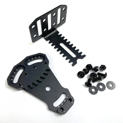 Tactical Holster Adapter Platform Stainless Steel,Holster Platform Quick Locking System Extension Plate for Camping Hunting Black