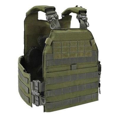 Tactical Hunting Vest K19 Plate Carrier 3.0 Quick Release System Fast Adjust Cummerbund Multi-size Military Airsoft Gear