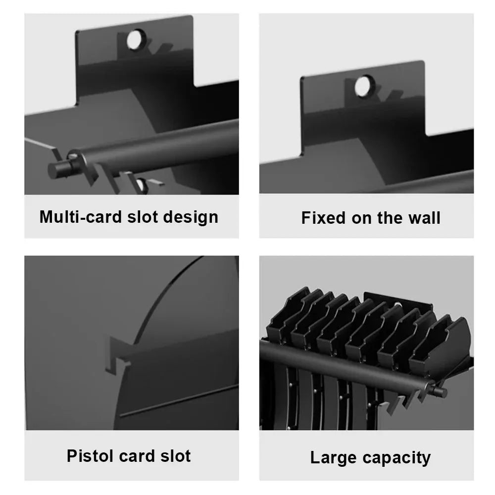Tactical Magazine Rack Ammo Clip Holder Wall Mount Mag Holder Universal Gun Magazine Storage Rack Airsoft Magazine Display Stand