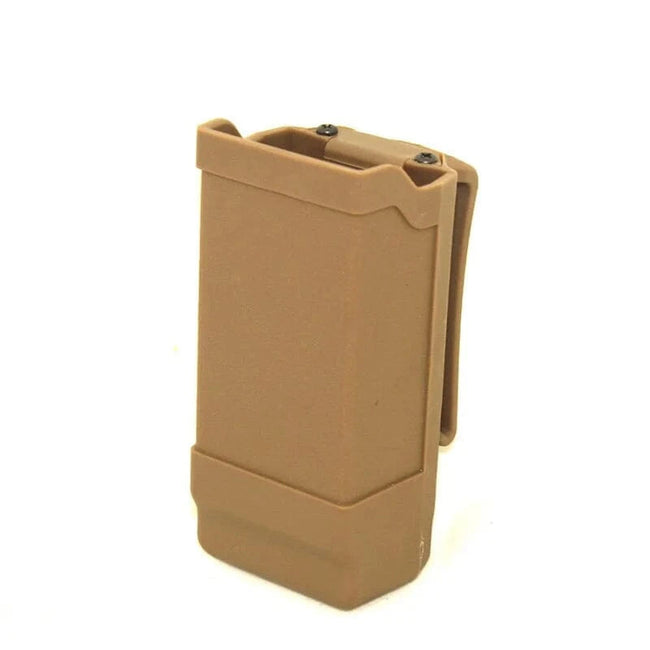 Tactical Pistol Magazine Pouch Single Mag Holster for GL or Colt 1911 9mm Cartridge Pouch Mags Holder for GL P226 tan for Glock