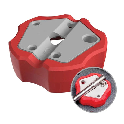 Tactical Universal Gunsmithing Bench Block Handgun Pistol 1911 Non-Slip Non-Marring Gun Reassemble Repair Tools Red