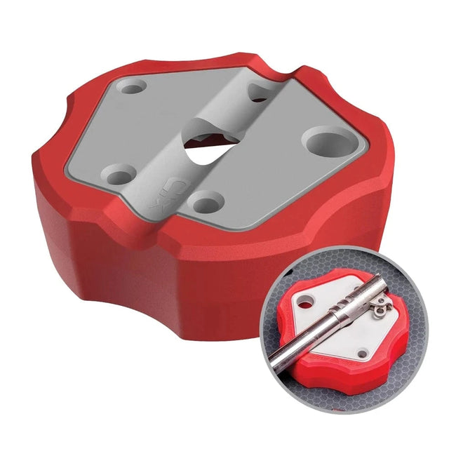 Tactical Universal Gunsmithing Bench Block Handgun Pistol 1911 Non-Slip Non-Marring Gun Reassemble Repair Tools Red
