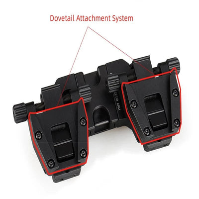 Tactical Wilcox PVS14 NVG binocular bridge goggles stent skip rhino mount NVG arms mount for L4 G24 Mounting Helmet Fast mount