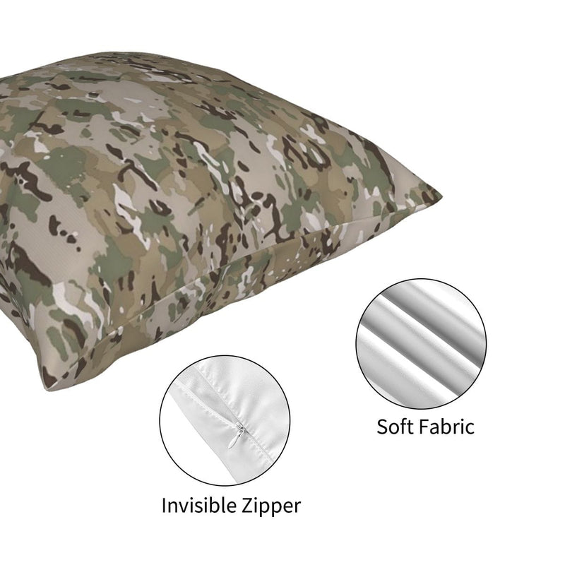 ACTION AIRSOFT 0 Taie d'oreiller Multicam 45x45cm