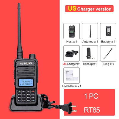 ACTION AIRSOFT 0 x1 fréquence US Talkie-walkie longue portée Retevis RT85