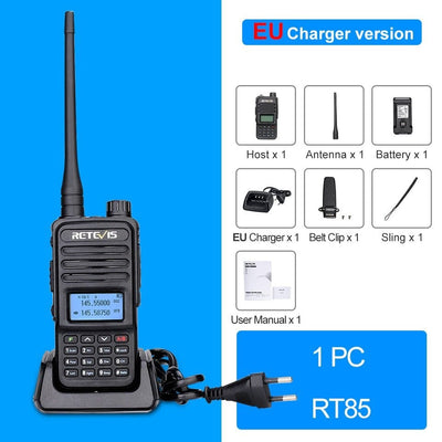 ACTION AIRSOFT 0 x1 fréquence UE Talkie-walkie longue portée Retevis RT85