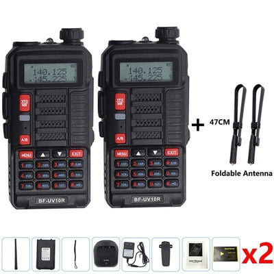 ACTION AIRSOFT 0 Noir + antenne / EURO Talkie-walkie UV 10R W2 VHF Boafeng