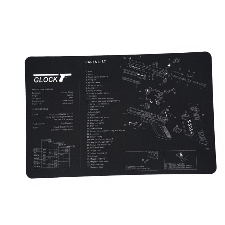 Tapis De Nettoyage 3D Pour Colt 1911 - Protection Et Entretien