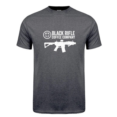 ACTION AIRSOFT Gris / S Tee-shirt Black Rifle coton unisexe