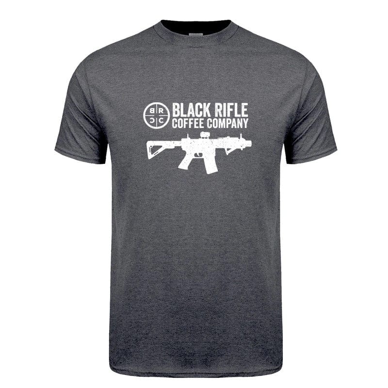 ACTION AIRSOFT Gris / M Tee-shirt Black Rifle coton unisexe
