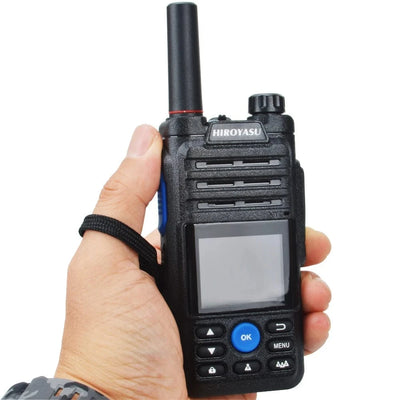 Top! 4G Zello LTE PoC Walkie TALKIE HI-R23 Network Radio With WIFI, Bluetooth, GPS,4000mAh Battery
