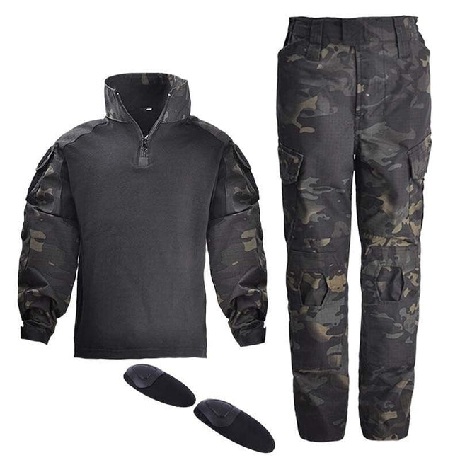 HWILD TACTICAL 0 Uniforme militaire enfant chemise + pantalon