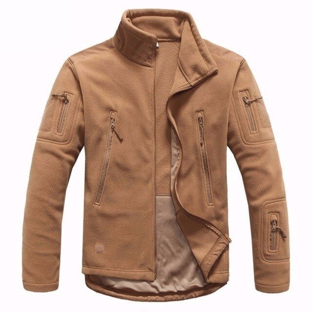 ACTION AIRSOFT 0 Coyote brown / S Veste polaire softshell thermique MTO Tech