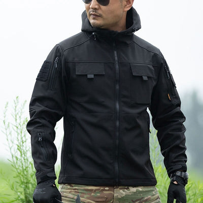 ACTION AIRSOFT 0 Noir / S (55-65KG) Veste softshell Knight MG Tactical