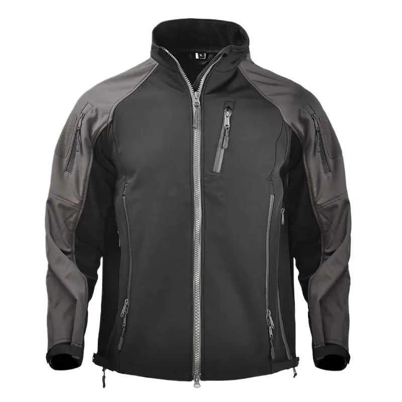 Veste tactique d'extérieur chaude et souple, résistante à l'usure, coupe-vent, combinaison d'assaut, vêtements d'extérieur d'entraînement de Camping, automne et hiver