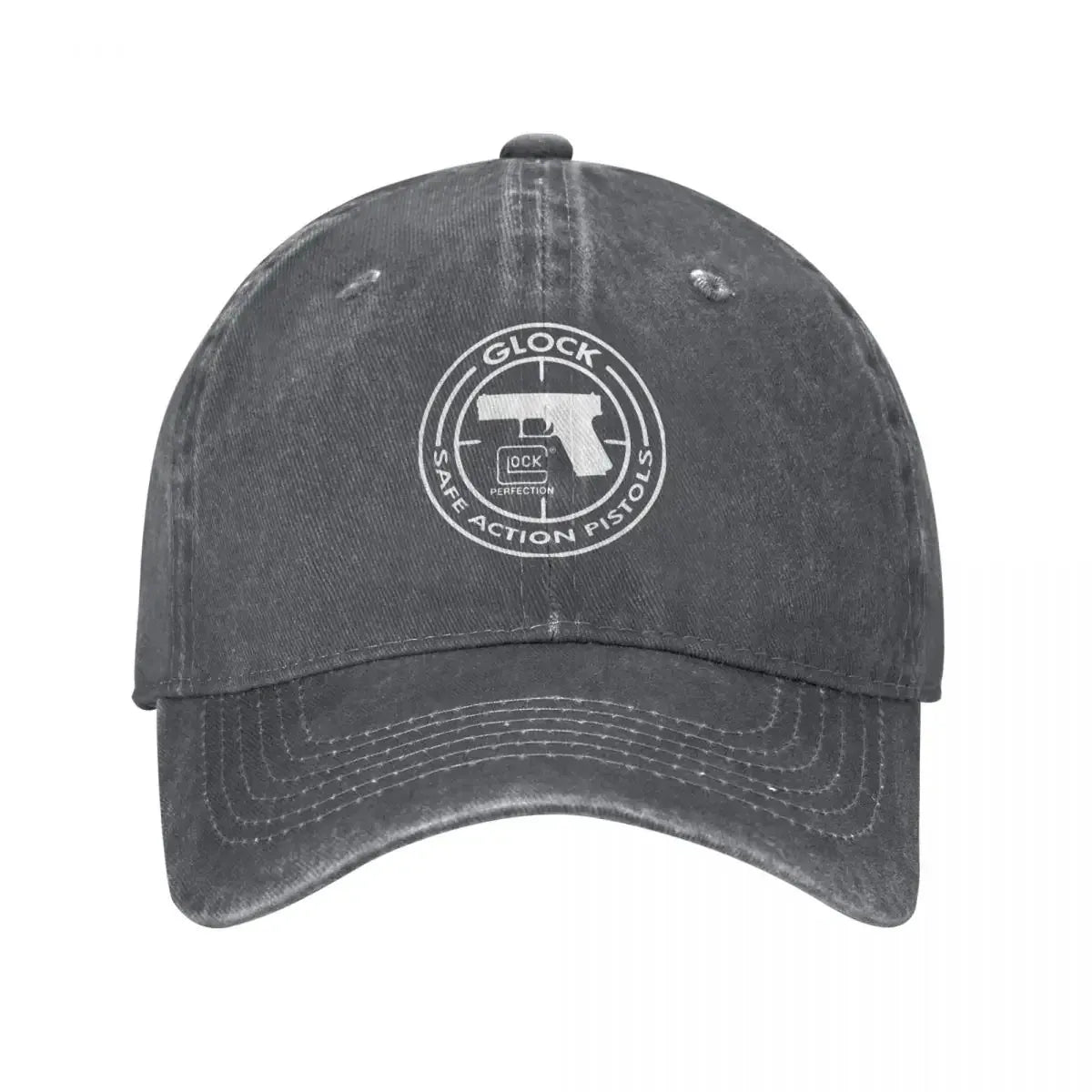 Vintage  Tactical Shooting Gun Baseball Caps Men Women Distressed Denim Washed Sun Cap Outdoor Summer Gift Hats Cap k3 / >8Y / Adjustable