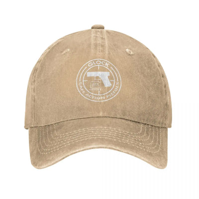 Vintage  Tactical Shooting Gun Baseball Caps Men Women Distressed Denim Washed Sun Cap Outdoor Summer Gift Hats Cap k5 / >8Y / Adjustable