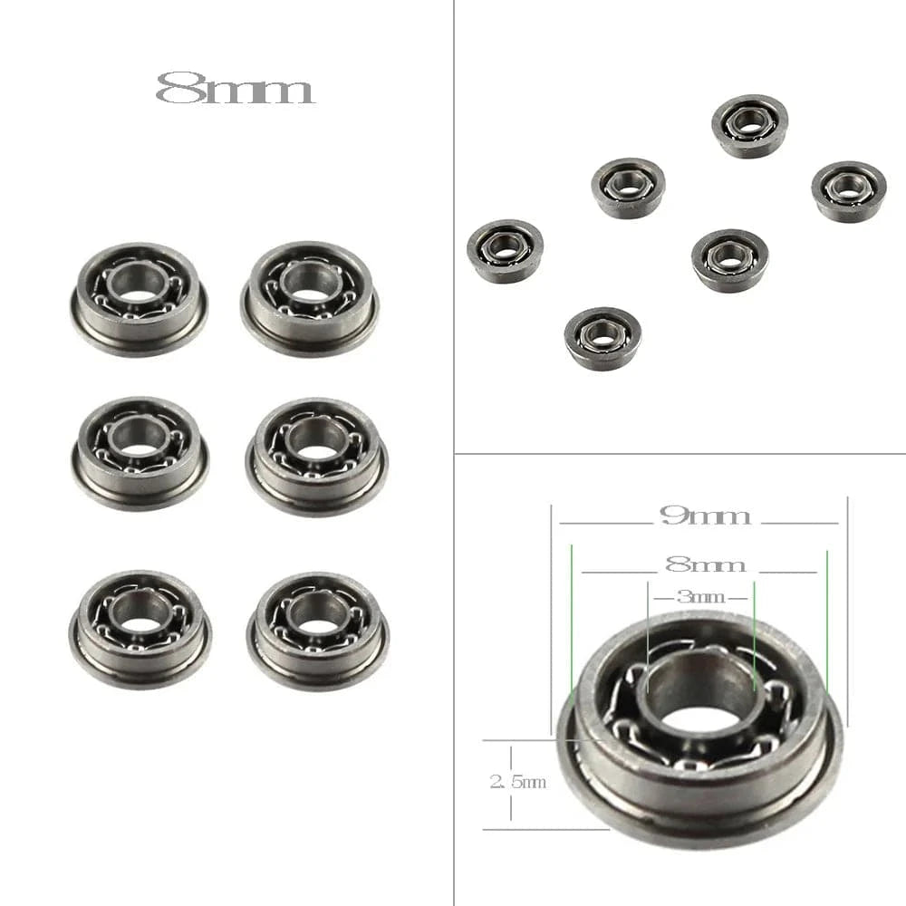 VULPO Stainless Steel 6mm 7mm 8mm 9mm High Precision Ball Bearing For AEG Gearbox