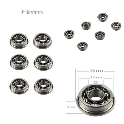 VULPO Stainless Steel 6mm 7mm 8mm 9mm High Precision Ball Bearing For AEG Gearbox