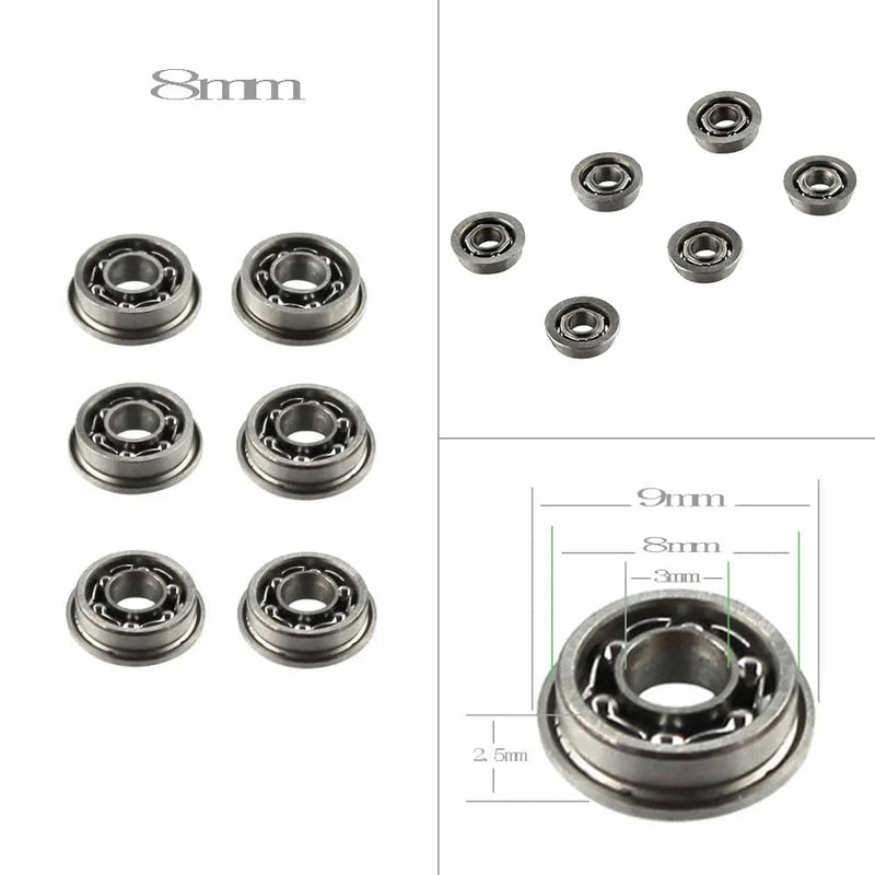 VULPO Stainless Steel 6mm 7mm 8mm 9mm High Precision Ball Bearing For AEG Gearbox