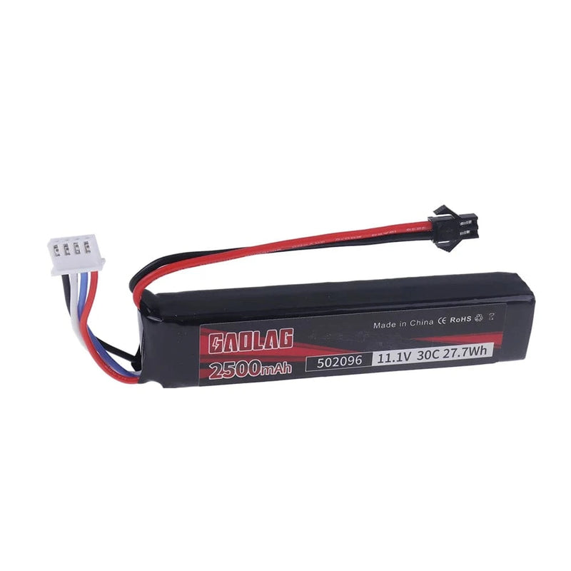 Water Gun Airsoft 11.1V 3S 2500mAh 30C 502096 LiPo battery T/Tamiya/XT30 Plug for Airsoft BB Air Pistol Electric Toys Guns Parts