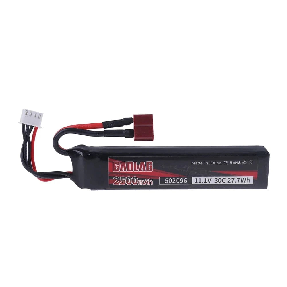 Water Gun Airsoft 11.1V 3S 2500mAh 30C 502096 LiPo battery T/Tamiya/XT30 Plug for Airsoft BB Air Pistol Electric Toys Guns Parts