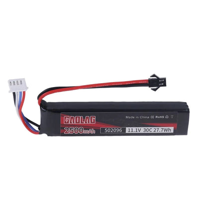Water Gun Airsoft 11.1V 3S 2500mAh 30C 502096 LiPo battery T/Tamiya/XT30 Plug for Airsoft BB Air Pistol Electric Toys Guns Parts 1pcs SM