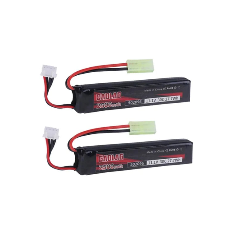 Water Gun Airsoft 11.1V 3S 2500mAh 30C 502096 LiPo battery T/Tamiya/XT30 Plug for Airsoft BB Air Pistol Electric Toys Guns Parts 2pcs mini tamiya