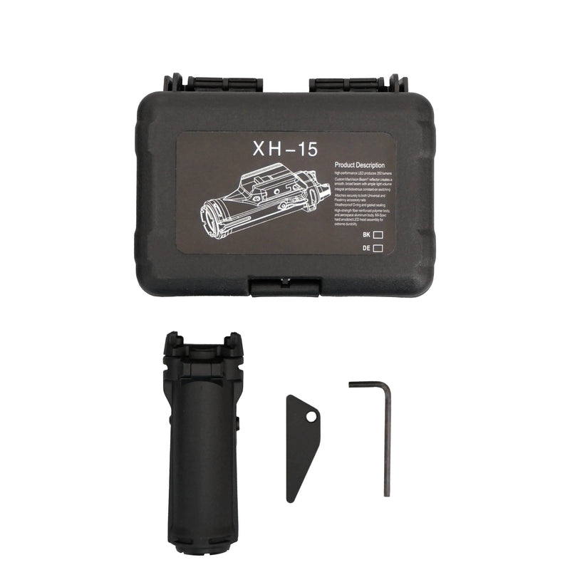 XH15 Pistol Light for Glock 350 Lumens High-performance LED Weapon Light Rapid Deploy Holster XH-15 Hunting Rifle Flashlight Black