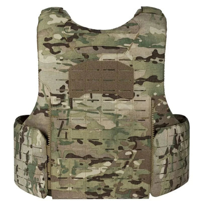 YAKEDA Tactical Vest New Tactical Vest Nylon One-click Quick Release Cutting PALS System Multi-functional Protective Vest