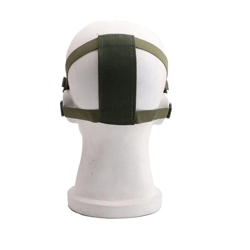ZLang Tactical Training Half Face Mask for Outdoor Sports Combat Training Military Guard Factical Horror Skull Facemask for Man