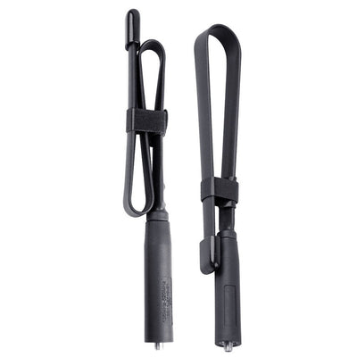 Antenne talkie-walkie pliable 150/440MHz SMA femelle VHF UHF Baofeng UV-5R/82 - ACTION AIRSOFT