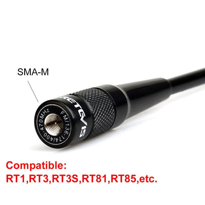 Antenne talkie-walkie RHD-771 mâle VHF UHF SMA-M VX-3R RT3S Baofeng UV3R TYT, VX-5R - ACTION AIRSOFT