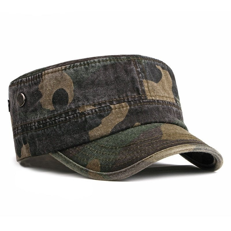 Casquette vintage militaire camouflage WOS - ACTION AIRSOFT