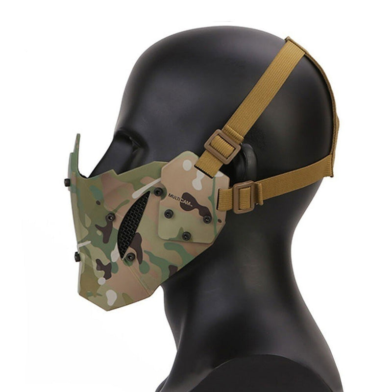 Demi-masque combat tactique Airsoft/Paintball SNAirsoft - ACTION AIRSOFT