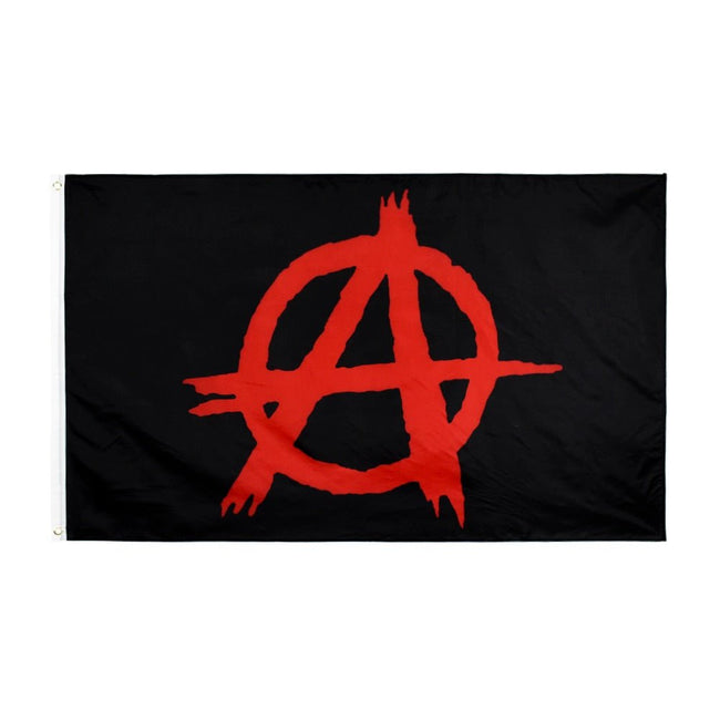 Drapeau Anarchie 90x150cm - ACTION AIRSOFT
