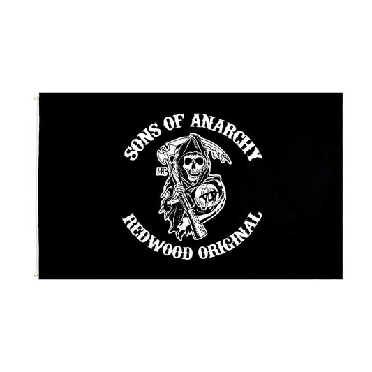 Drapeau Sons of Anarchie" 60-150cm - ACTION AIRSOFT