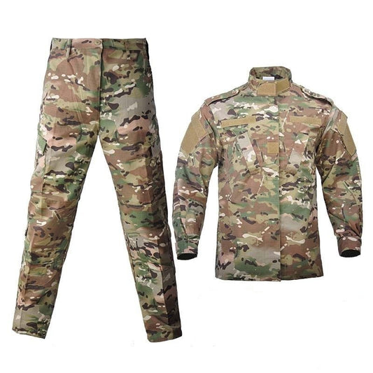 Ensemble uniforme militaire camouflage forces spéciales TCF - ACTION AIRSOFT
