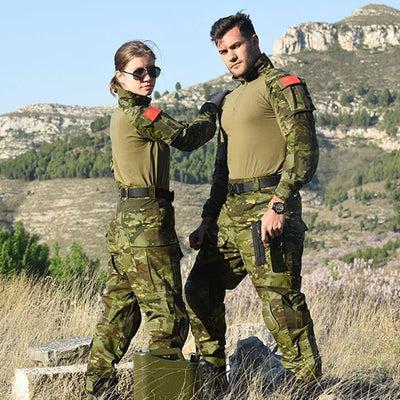Ensemble uniforme tactiques camouflage G3 OTS - ACTION AIRSOFT