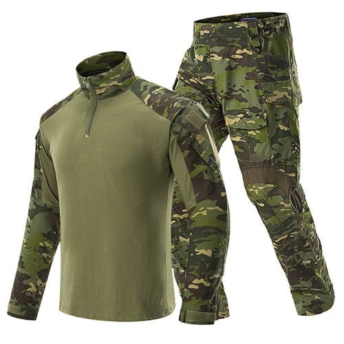 Ensemble uniforme tactiques camouflage G3 OTS - ACTION AIRSOFT