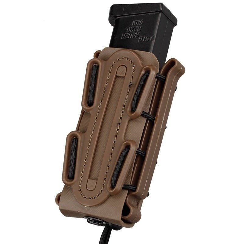 Étui chargeur porte-pistolet clip de ceinture Molle 9mm - ACTION AIRSOFT