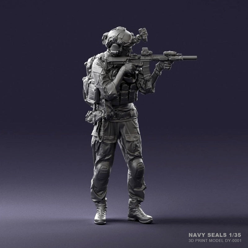 Figurine Navy Seal 1/35 DY-0001 résine - ACTION AIRSOFT
