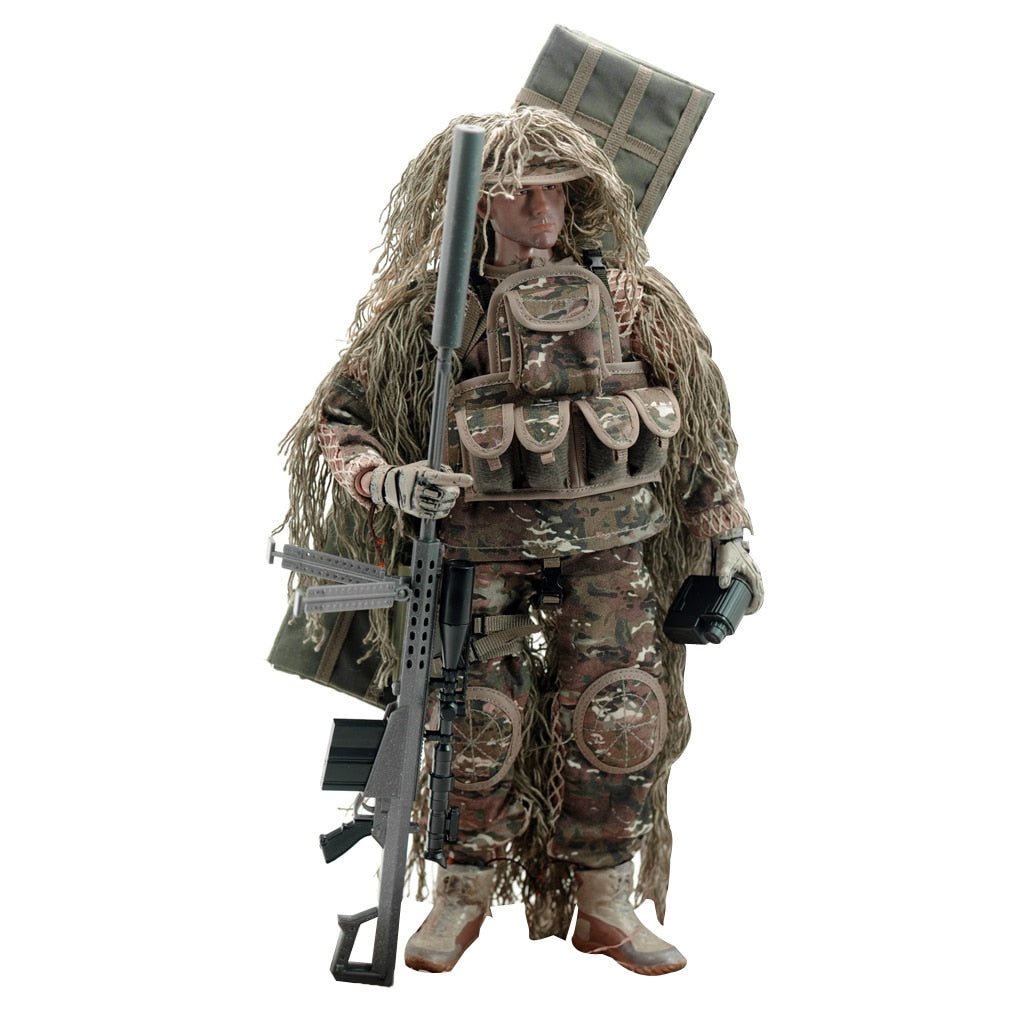 Figurine Sniper militaire 1/6 12 pouces - ACTION AIRSOFT