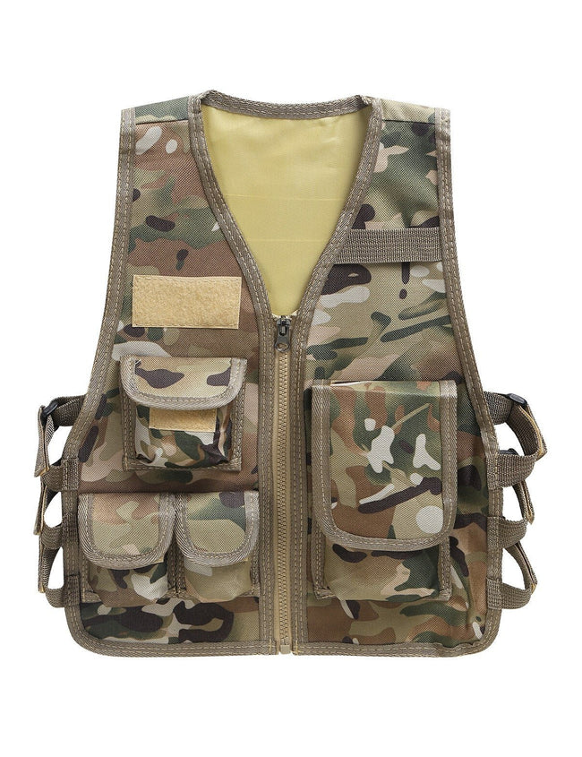 Gilet enfant camouflage militaire Airsoft FOS - ACTION AIRSOFT