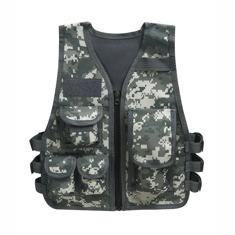 Gilet enfant camouflage militaire Airsoft FOS - ACTION AIRSOFT