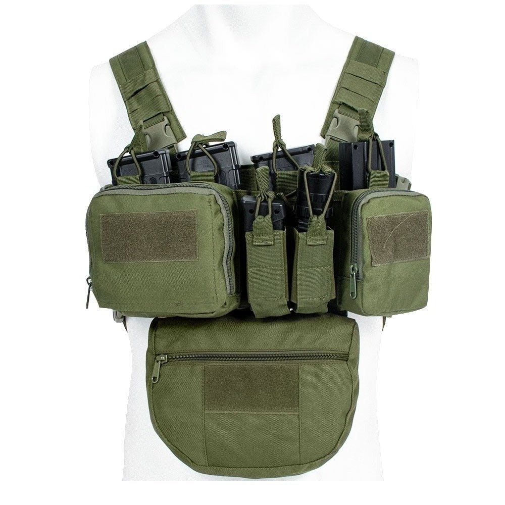 Gilet tactique harnais Chest Ring pochette SNAirsoft - ACTION AIRSOFT