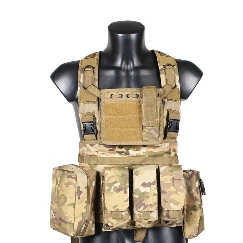 Gilet tactique officier Red Hunting - ACTION AIRSOFT